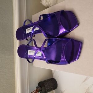 Jimmy Choo Purple Women's Sandals